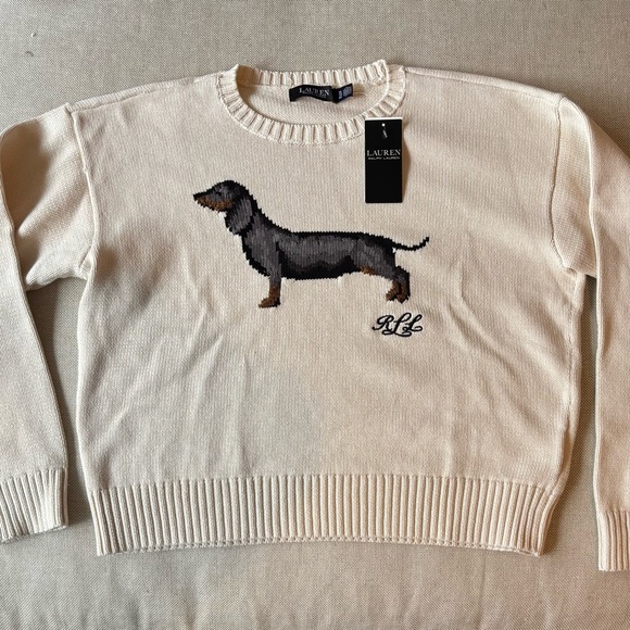 Ralph Lauren Sweaters - NWT Ralph Lauren Dachshund Dog Jumper Sweater XL